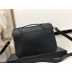 SCHOOLBAG MINI SATCHEL IN SHINY LEATHER High