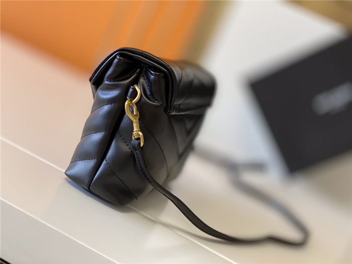 LOULOU TOY BAG IN MATELASSÉ "Y" LEATHER mid