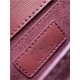 SUNSET MEDIUM IN SMOOTH LEATHER Wine mid