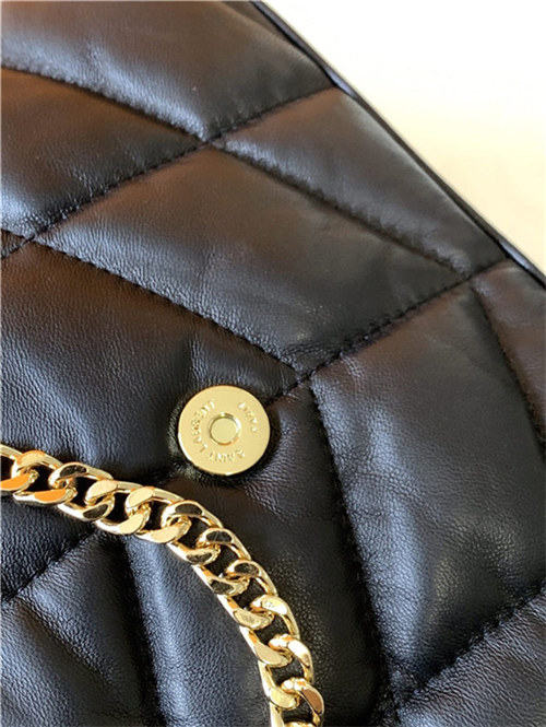 PUFFER SMALL BAG IN QUILTED LAMBSKIN mid