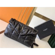 PUFFER SMALL BAG IN QUILTED LAMBSKIN mid