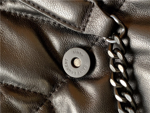 PUFFER SMALL BAG IN QUILTED LAMBSKIN mid