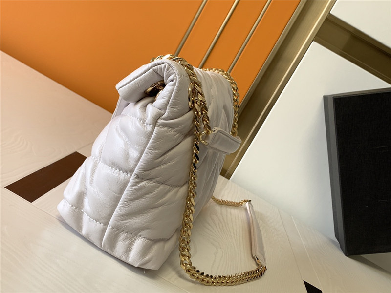 PUFFER SMALL BAG IN QUILTED LAMBSKIN mid