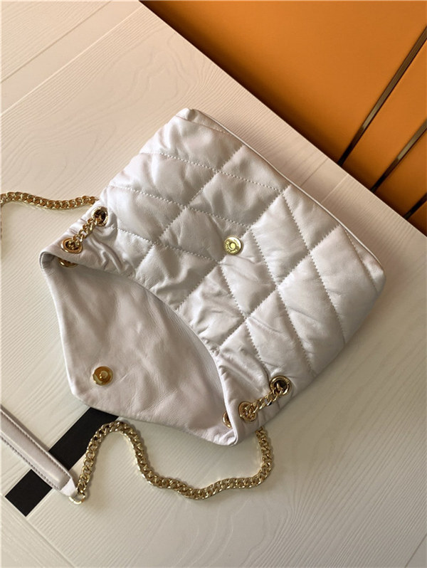 PUFFER SMALL BAG IN QUILTED LAMBSKIN mid