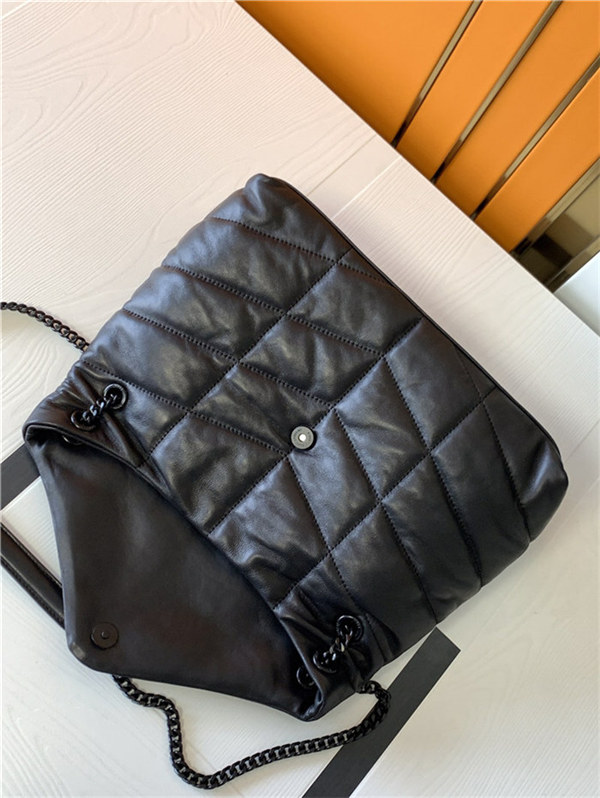 PUFFER MEDIUM BAG IN QUILTED LAMBSKIN mid