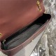 JAMIE MEDIUM "CARRÉ RIVE GAUCHE" IN LAMBSKIN Burgundy High