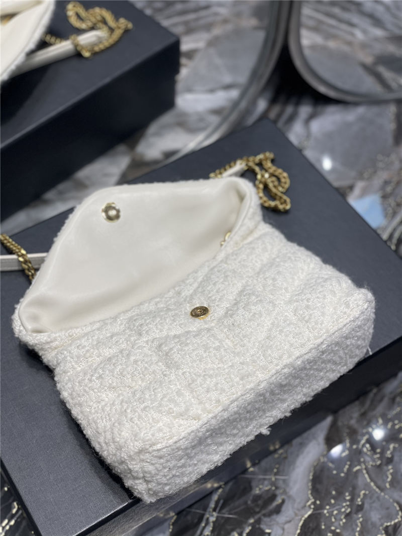 LOULOU PUFFER MINI BAG A/W White High