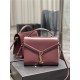 CASSANDRA MEDIUM TOP HANDLE BAG IN SMOOTH LEATHER Wine High