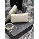 KATE 99 SUPPLE BAG IN QUILTED LAMBSKIN White High