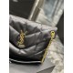 LOULOU PUFFER MEDIUM BAG IN QUILTED LAMBSKIN Gold-Tone Black High