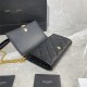 BECKY CHAIN WALLET IN QUILTED LAMBSKIN Black High